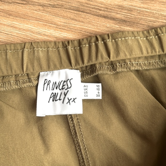 Princess Polly | Ferguson Parachute Maxi Skirt Khaki - Picture 2 of 7